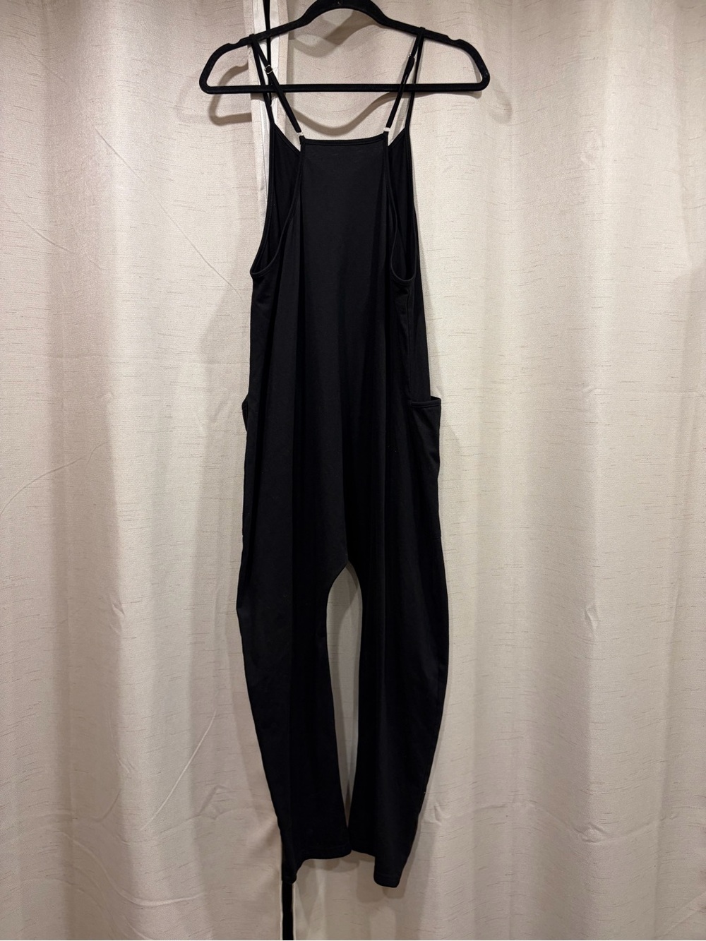 Women's Black Relaxed Jumpsuit